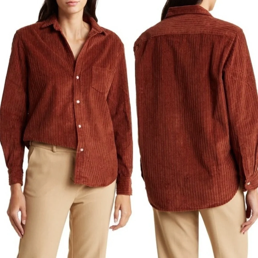 Frank & Eileen Relaxed Fit Corduroy Button-Up Shirt - Picture 2 of 4